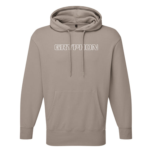 Gryphon Performance Unisex Hoodie, Stone